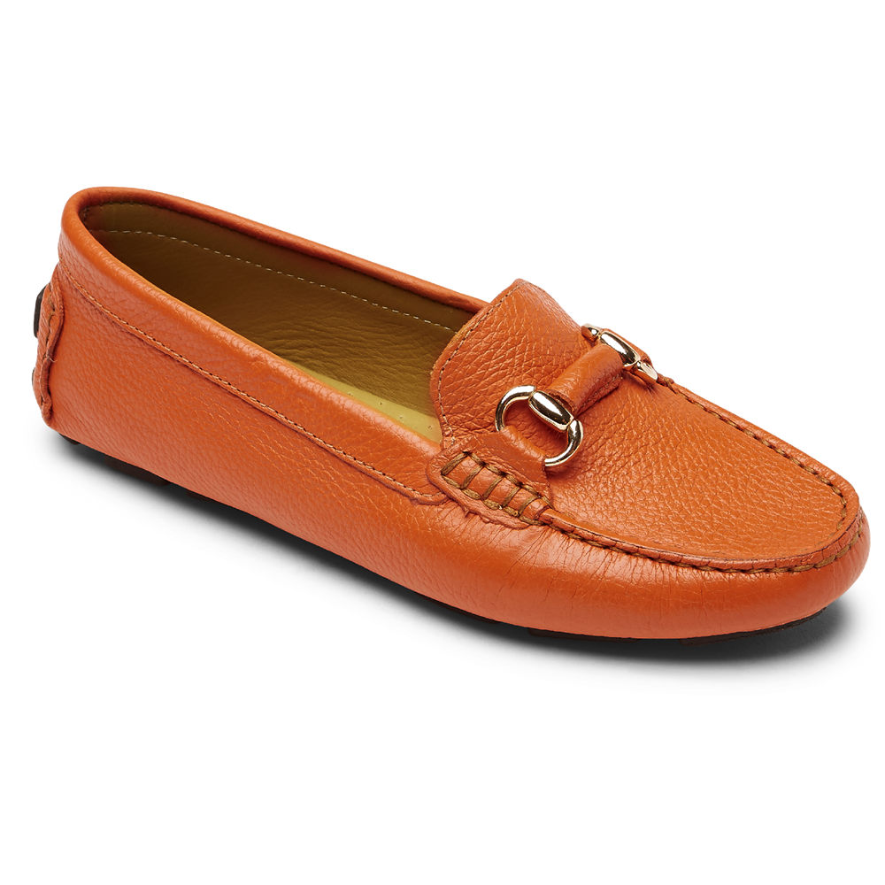 Mocassins Rockport Mulher Laranja - Bayview Bit Keeper - 15647UPDF